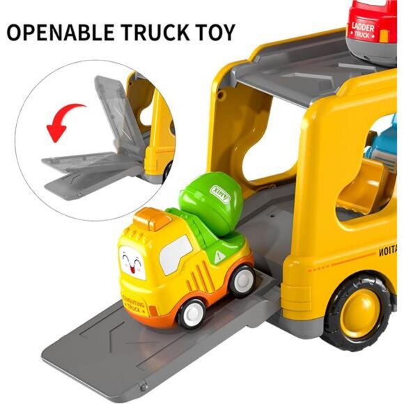 Construction Vehicle for 3 4 5 6 7 8 Years Old Kids - Toy Trucks - Picture 5 of 8